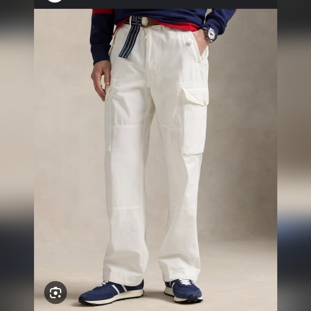 NWT POLO RALPH LAUREN Cargo Pants 38/30 VINTAGE